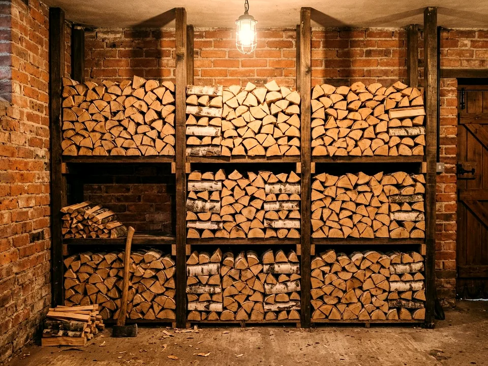 Круговая поленница holzhausen, Запрудня, проспект Набережная, 23